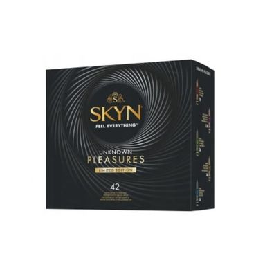 Unimil Skyn Unbekannte Freuden Limitierte Edition Latexfreie Kondome Mix, 42 Stü