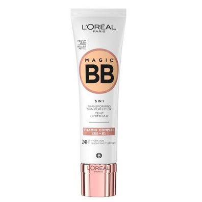L'Oréal Paris BB Creme 03 Mittel Hell, 30 ml - Effiziente Hautpflege für einen l