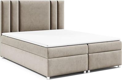 Best For Home Boxspringbett Trinity K-8 - Luxuriös mit Bettkasten & 7 cm Topper