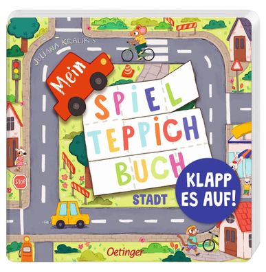 Mein Spielteppich-Buch. Stadt | Juliana Kralik | Buch | Mein Spielteppich-Buch