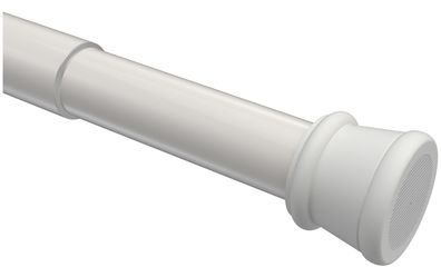 Interdeco Spannstangen Weiß 26 mm Ø ausdrehbar Tensofix