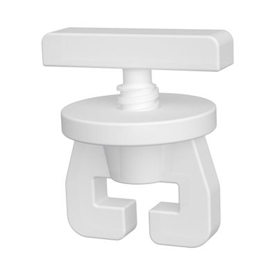 Interdeco Gardinenfeststeller universal für Gardinenschienen, 2 Stück