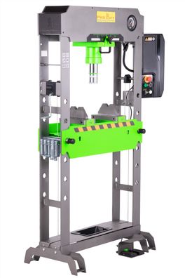 50t Werkstattpresse elektrisch inklusive Druckstücke elektrohydraulisch 00336