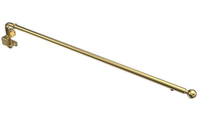 Interdeco Schwenkstangen Messing 13 mm Ø ausziehbar 60-100 cm Cassina