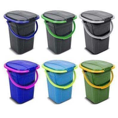 Reise WC Toilette Campingtoilette Eimertoilette Mobiler Camping Eimer 19 Liter