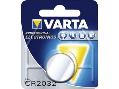 VARTA Batterie Knopfzelle, im Blister, für Langzei CR2032 (3 V, 2