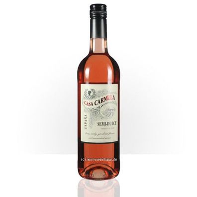 Bodegas Castano 2023 Casa Carmela Rosado Semi-Dulce Yecla D.O. 0.75 Liter