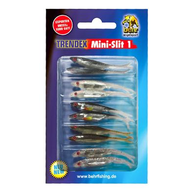 Gummifisch Set Zander Gummiköder 8 cm