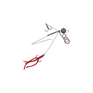 Köderfisch System Raubfisch Montage mit Jigkopf M