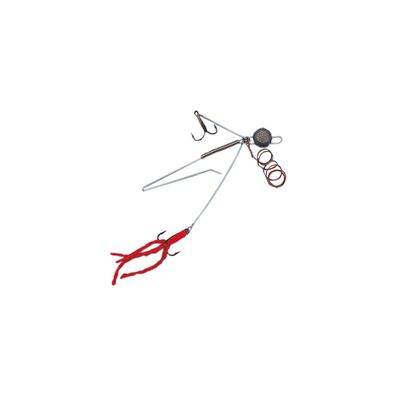 Köderfisch System Raubfisch Montage mit Jigkopf S