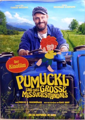 Pumuckl und das große Missverständnis - Original Kinoplakat A0-Teasermotiv-Filmposter