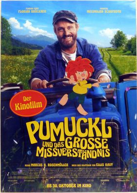 Pumuckl und das große Missverständnis - Original Kinoplakat A1-Teasermotiv-Filmposter