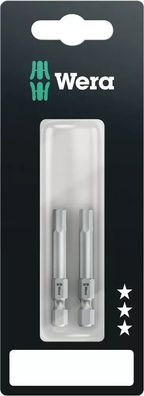 Wera 840/4 Z SB Bits, 2,5 x 50 mm, 2-teilig 05073057001