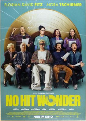 No Hit Wonder - Original Kinoplakat A1- Florian David Fitz Nora Tschirner -Filmposter