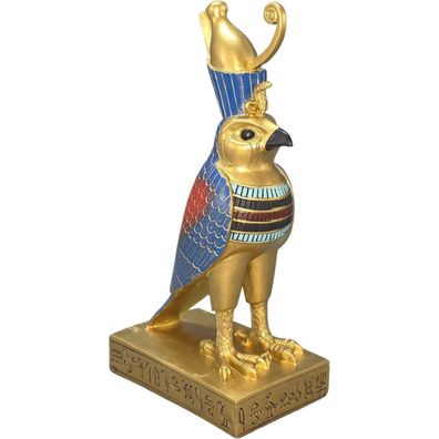 Ägyptischer Gott Horus goldfarben (Gr. 22cm)