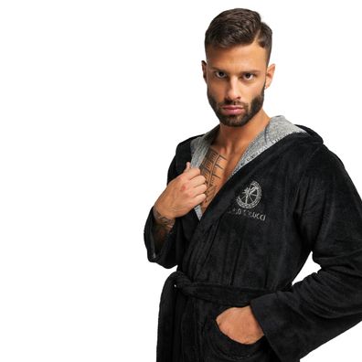 Carlo Colucci Bademantel Como Herren