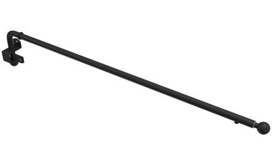 Schwenkstangen Schwarz 13 mm Ø ausziehbar 60-100 cm Interdeco Cassina