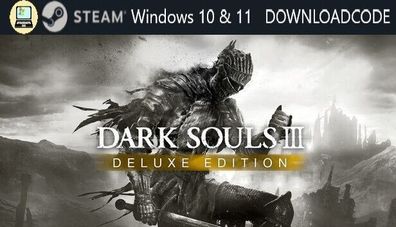 NEU PC Computer Spiel Dark Souls 3 Deluxe Edt für Windows 10 11 STEAM Download