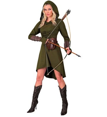Gothic Kleid Mittelalter grün
