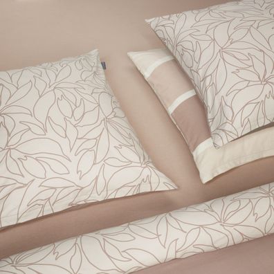 Schiesser Bettwäscheset Leaves - Renforcé - 2-teilig