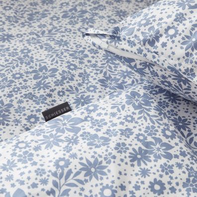 Schiesser Bettwäscheset Flower - Renforcé - 2-teilig