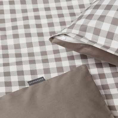 Schiesser Bettwäscheset Vichy - Renforcé - 2-teilig