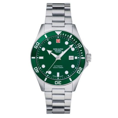 Swiss Alpine Military - 7095.2134 - Armbanduhr - Herren - Automatik - Deep Sea