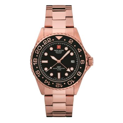 Swiss Alpine Military - 7052.1167 - Armbanduhr - Herren - Quarz - Master Diver GMT