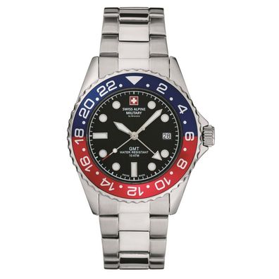 Swiss Alpine Military - 7052.1131 - Armbanduhr - Herren - Quarz - Master Diver GMT