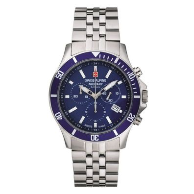 Swiss Alpine Military - 7022.9135 - Armbanduhr - Herren - Quarz - Challenger Chrono