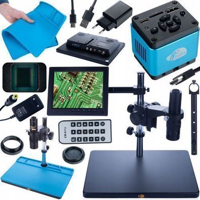 Rosfix Set Digitalmikroskop Earth Pro + 8,29MP Kamera + 8" Display