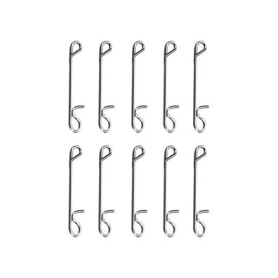 10 No Knot Verbinder Schnurverbinder Spinnfischen 09 kg