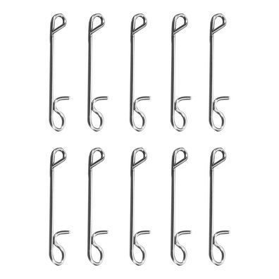 10 No Knot Verbinder Schnurverbinder Spinnfischen 40 kg
