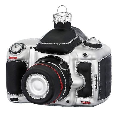 Christbaumschmuck Fotoapparat 6,5cm Inge-Glas