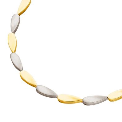 Boccia Collier 08068-02 Reintitan, Gold plattiert, bicolor