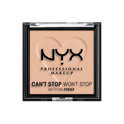 NYX Professional Makeup - Can't Stop Won't Stop Mattierender Puder - Medium