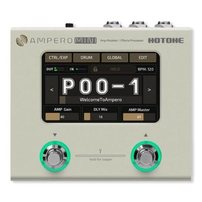Hotone Effektgerät Ampero Mini Vanilla Amp-Modeler