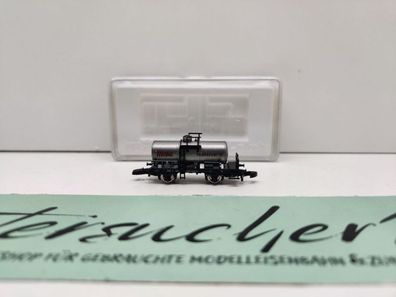 Märklin Z DC 82312 Kesselwagen Bremserbühne "Moha" / Tkkmehs53 / DB / OVP
