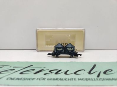 Märklin Z DC 86661 Staubgutwagen "Clubmast" / Ucs909 / Privat, DB / OVP