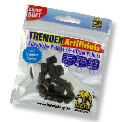 Künstliche Pellets Karpfen Köder Trendex Kunstpellets 8 mm