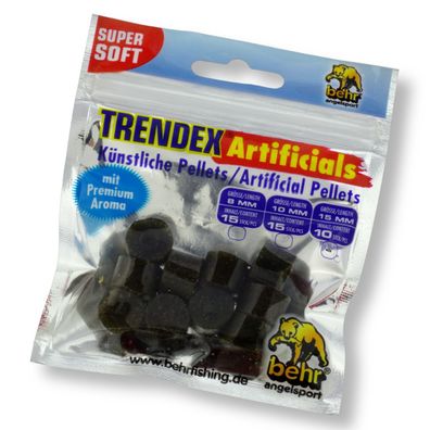 Künstliche Pellets Karpfen Köder Trendex Kunstpellets 15 mm