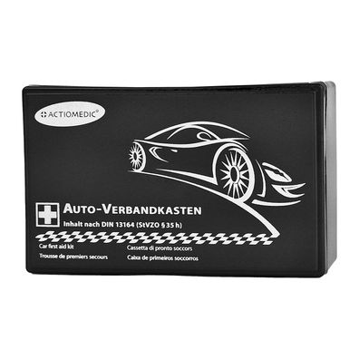 KFZ-Verbandkasten mit Inhalt nach DIN 13164:2022 Auto-Verbandkasten