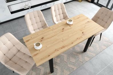 Esstisch ST2 , Ausziehbar , 120(160) x70x76 cm , Farbe wählbar