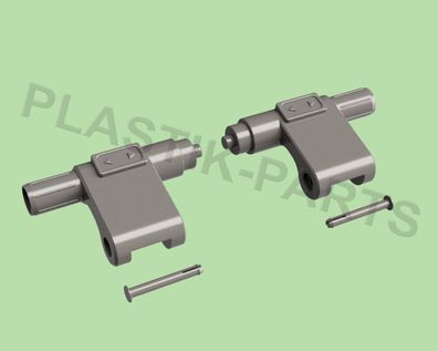 Braas Klassik Light Griffhebel Typ BK BL Dachfenster Konsole Ersatzteile GRAU