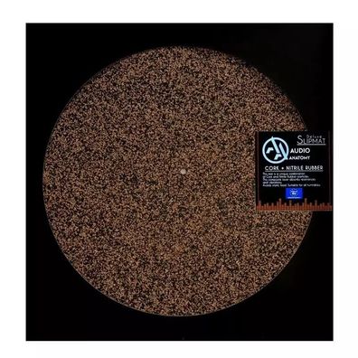 Slipmat CORK Nitrile - AUDIO Anatomy — Ware in 2 bis 3 Wochen lieferbar