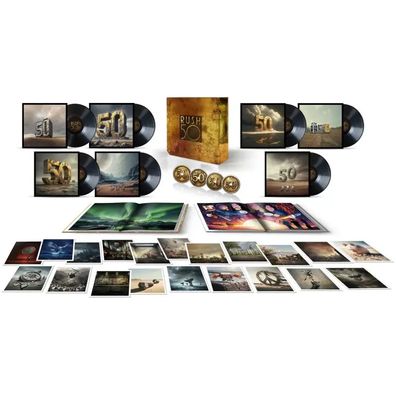 Rush - Rush 50 ( Super Deluxe 7LP + 4CD ) ( Limited Edition ) — Artikel auf Lager