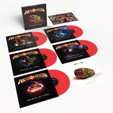 Helloween - March of Time (The Best of 40 Years) (Red Vinyl) — Artikel auf Lager