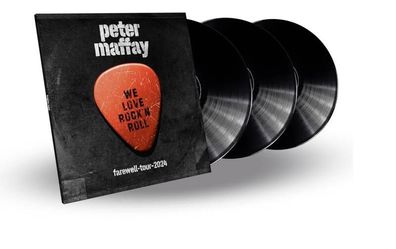 Peter Maffay - We Love Rock'N'Roll (Leipzig-Live-2024) 3 LP — Artikel auf Lager