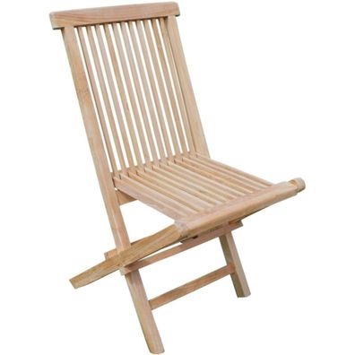 Klappstuhl JAVA Teak C-grade unbehandelt