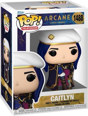 Funko POP! Animation: Arcane: League of Legends - Caitlyn - Vinyl-Sammelfigur — Artik
